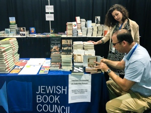 Signing Books for the JBC at the URJ Biennial